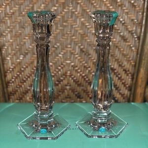 Tiffany & Co. Crystal Candlesticks✨